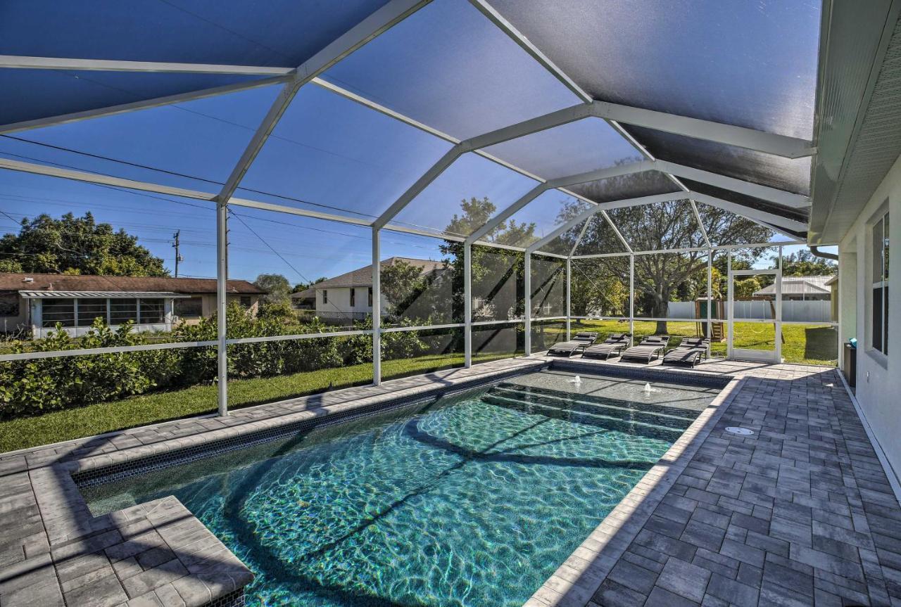 Modern Home With Heated Pool, 3 Mi To Beach Cape Coral Ngoại thất bức ảnh